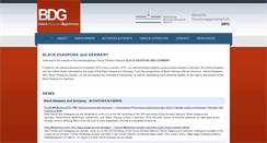 Desktop Screenshot of blackdiasporaandgermany.com
